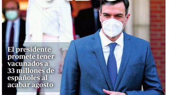 Las portadas de los periódicos de este miércoles 7 de abril