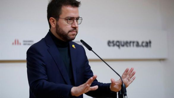 Aragonès apremia a JxCat a cerrar un acuerdo de gobierno con ERC