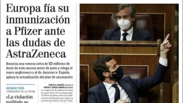 Las portadas de los periódicos de este jueves 15 de abril