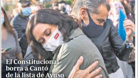 Las portadas de los periódicos de este viernes 16 de abril