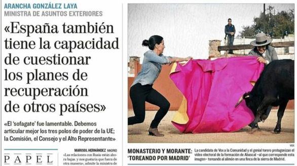 Las portadas de los periódicos de este lunes 19 de abril