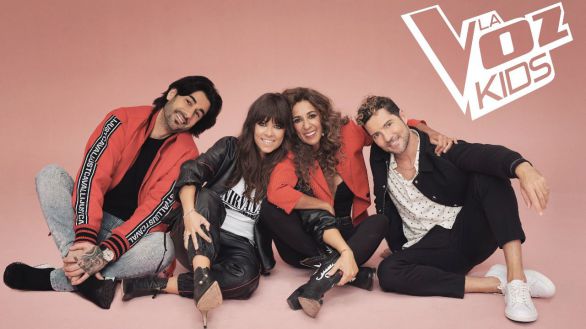 Bisbal, Rosario, Vanesa Martín y Melendi repiten como 'coaches' en 'La Voz Kids'