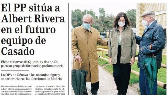 Las portadas de los periódicos de este viernes 23 de abril