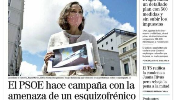 Las portadas de los periódicos de este martes 27 de abril