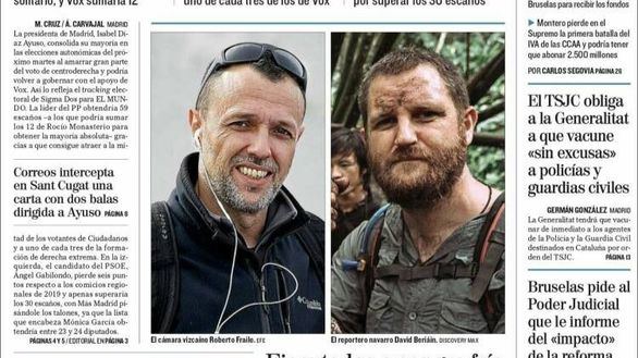 Las portadas de este miércoles