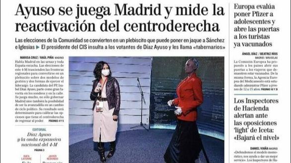 Las portadas de los periódicos de este martes 4 de mayo