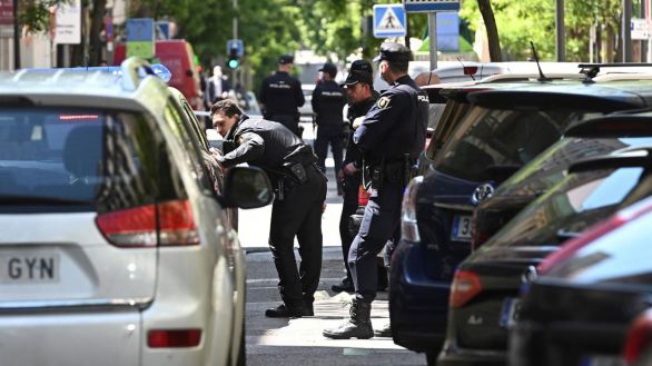 Dos heridos en un atraco a punta de pistola en el centro de Madrid