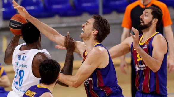 Euroliga Playoffs . El Barça de Gasol evita la debacle y entra en la Final Four | 79-53