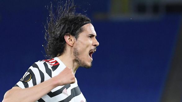 Liga Europa. De Gea y Cavani sofocan la reacción de la Roma |3-2