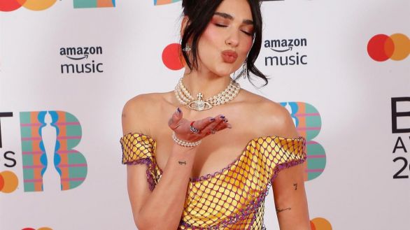 Dua Lipa, ganadora absoluta de los Brit Awards con su álbum Future Nostalgia