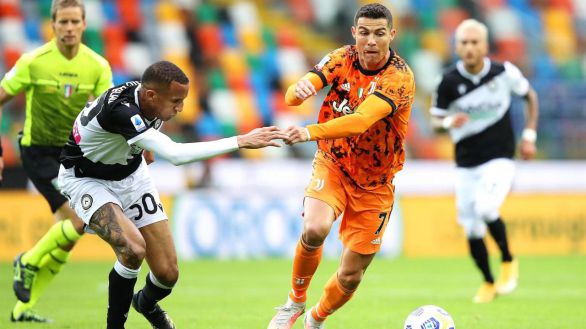 Ligas europeas. Ronaldo hace historia pero la Juve sigue fuera de Champions