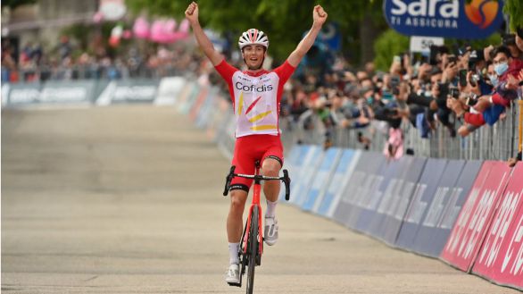Giro. Etapa para Lafay y un día más de rosa para Valter