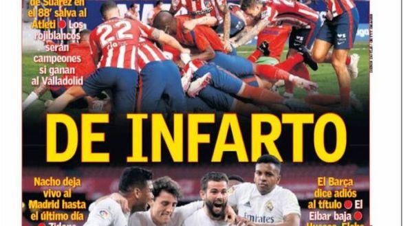 Las portadas de este lunes