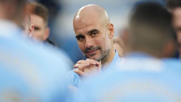 Premier League. Guardiola rompe a llorar como nunca se le ha visto en un festejo