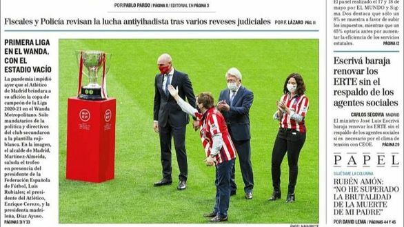 Las portadas de este lunes 24 de mayo