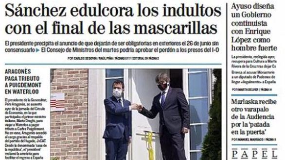Las portadas de los periódicos de este sábado