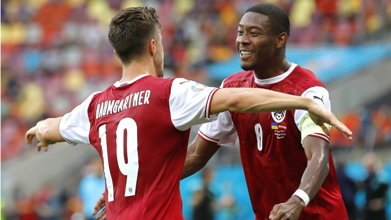 Austria hace historia tras imponerse a la favorita Ucrania |0-1