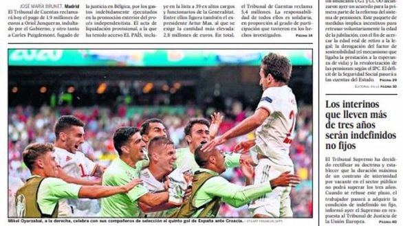 Las portadas de este martes, 29 de junio