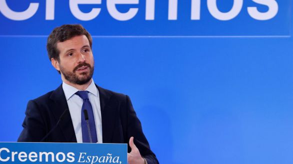 Casado acusa a Sánchez de intervencionismo orwelliano: 