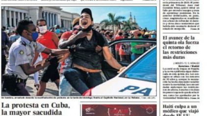 Las portadas de los periódicos de este martes, 13 de julio