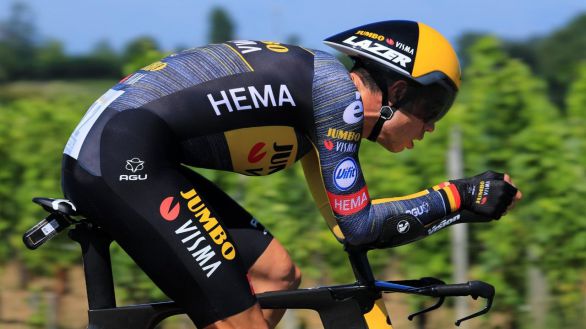 Tour de Francia. Van Aert brilla en la crono y Pogacar sentencia el título