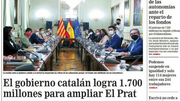 Las portadas de este martes