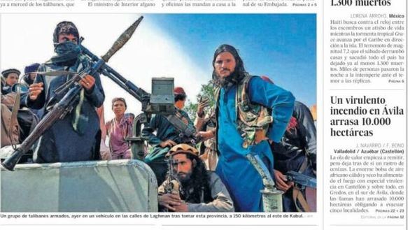 Las portadas de los periódicos de este lunes 16 de agosto