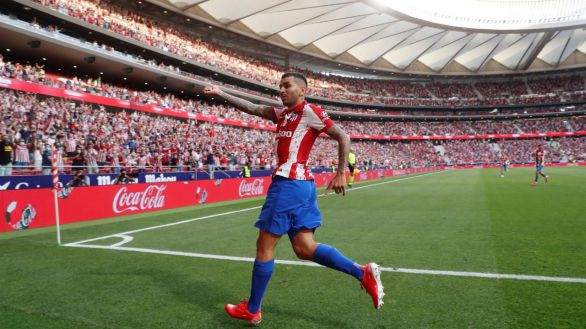 El Atlético suda su primera victoria en el Wanda Metropolitano | 1-0