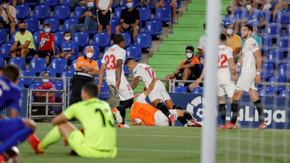 Erik Lamela pone líder al Sevilla | 0-1