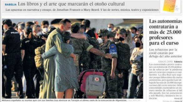 Las portadas de este sábado