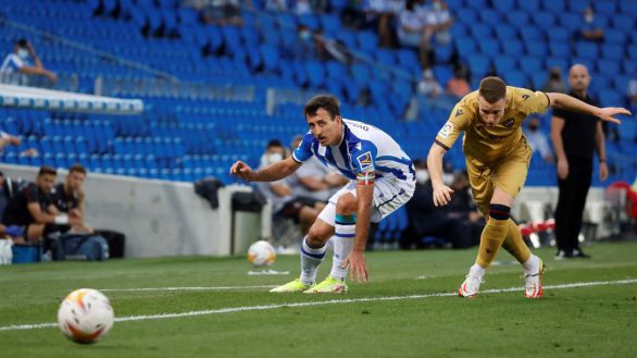 La Real Sociedad logra tumbar al Levante | 1-0