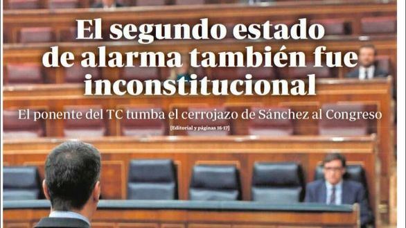 Las portadas de los periódicos de este jueves 9 de septiembre