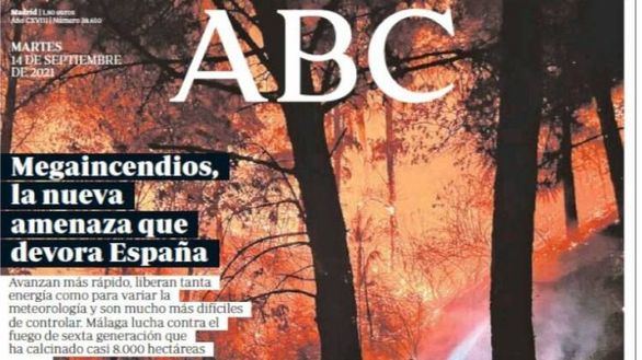 Las portadas de los periódicos de este martes 14 de septiembre