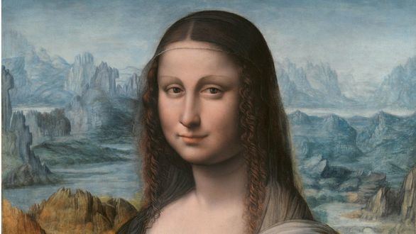 Las copias de la Mona Lisa y de Salvator Mundi , juntas en el Museo del Prado