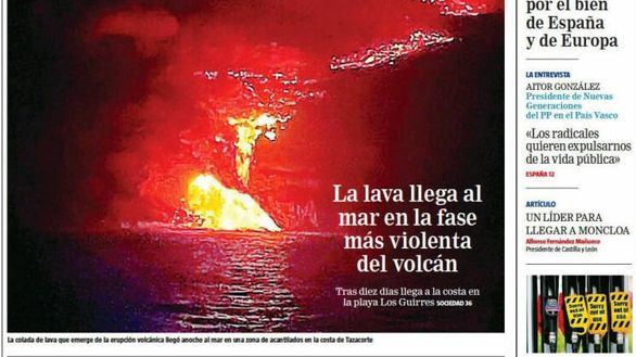 Las portadas de este miércoles