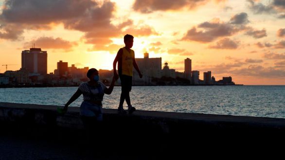 El humo del volcán de Palma llega a Cuba