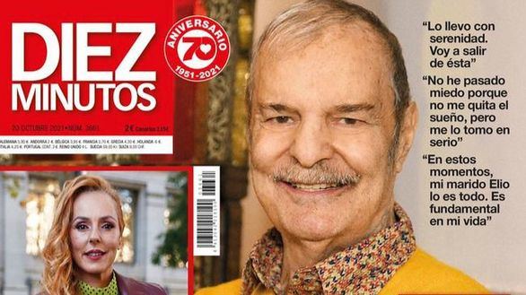 Jesús Mariñas desvela que tiene cáncer y Amelia Bono, fotografiada con su nuevo novio