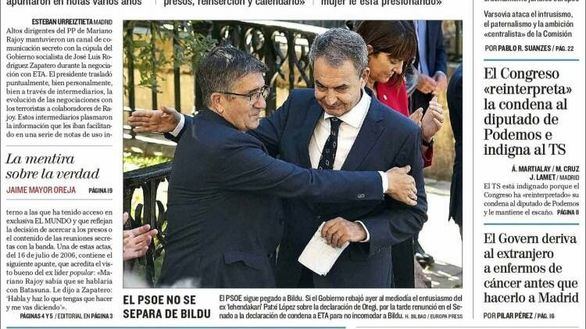 Las portadas de los periódicos de este miércoles