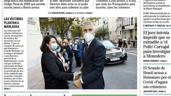 Las portadas de los periódicos de este jueves 21 de octubre