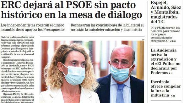 Las portadas de este viernes