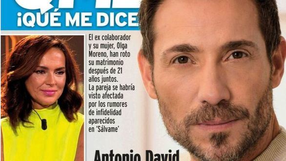 Antonio David, acusado de ser infiel a Olga con una amiga de su hija