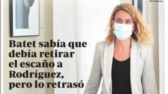 Las portadas de los periódicos de este miércoles 27 de octubre