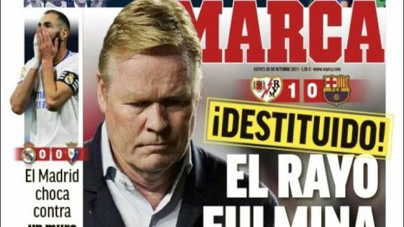 Las portadas de este jueves