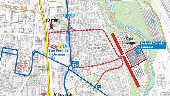 Dispositivo especial de transporte público para la Media Maratón de Madrid
