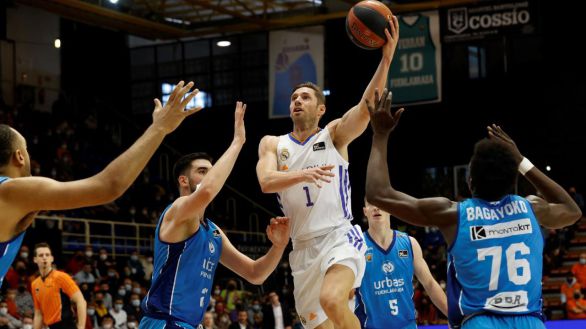 ACB. Un triple sobre la bocina de Heurtel saca al Madrid de Fuenlabrada | 85-88