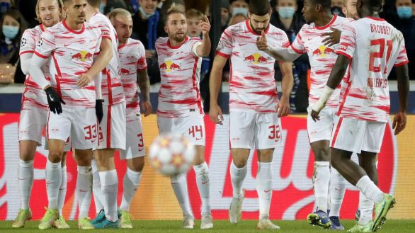 El Leipzig se da el gusto de golear en Brujas antes de despedirse | 0-5