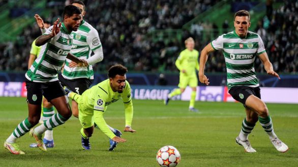 El Sporting entra en octavos y elimina a Erling Haaland | 3-1