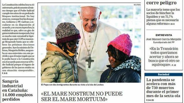 Las portadas de los periódicos de este lunes