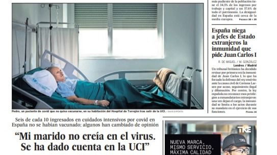 Las portadas de los periódicos de este miércoles