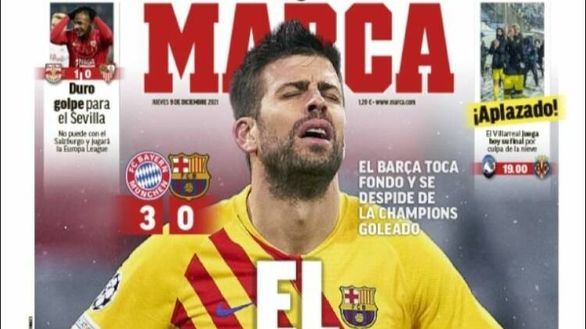 Las portadas de los diarios de este jueves, 9 de diciembre
